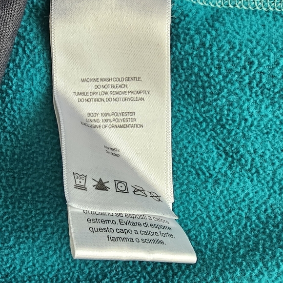 Mountain Hardwear Women’s Bright Green Full Zip Fleece Jacket Size Small - Picture 5 of 7